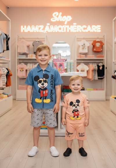 Mickey Mouse Branded Article For Baby Boys