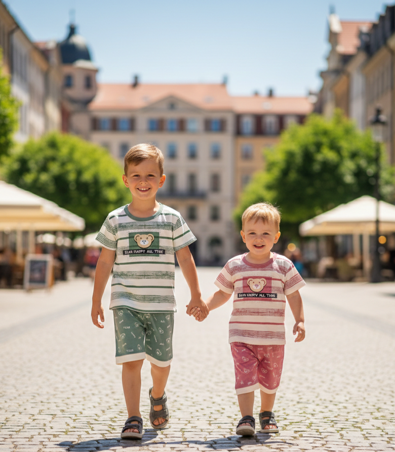 Outclassed Summer Fancy Suit For Boys Image 1