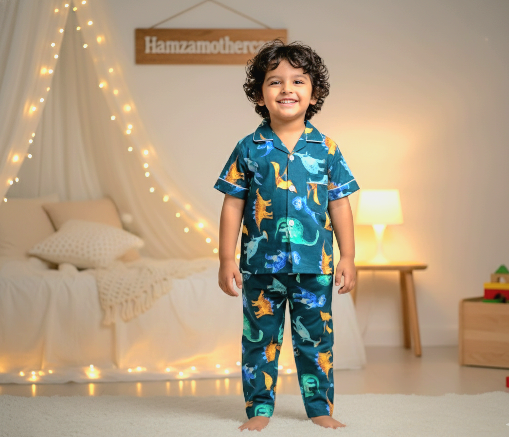 Night Suit For Baby Boys | Angel care  Image 2