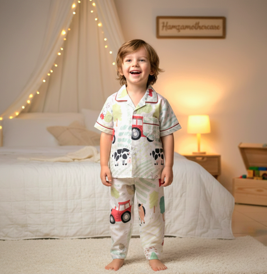 Night Suit For Baby Girls | Angel Care  Image 13