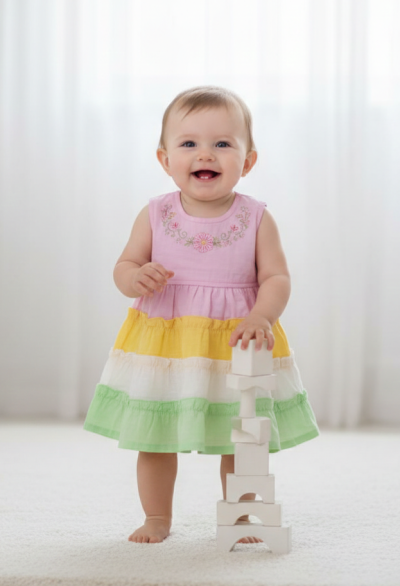 Princess Design Dress For Cute Baby