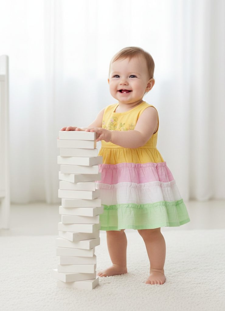 Princess Design Dress For Cute Baby Image 2